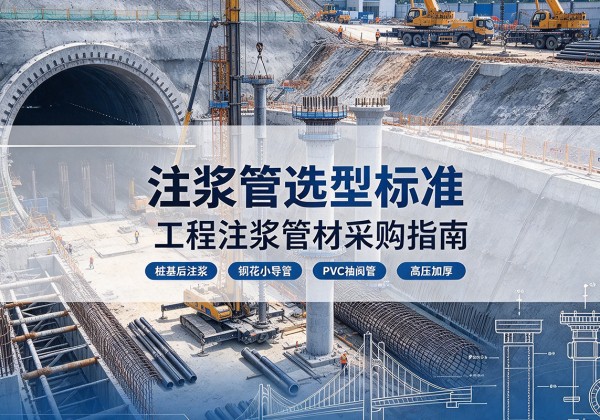 叶集注浆管选型标准